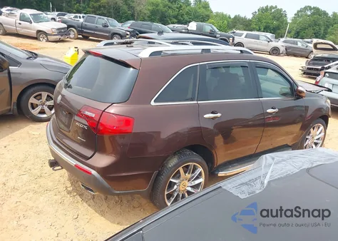 2010 Acura Mdx Technology Package z USA, uszkodzony, nr VIN 2HNYD2H44AH505752